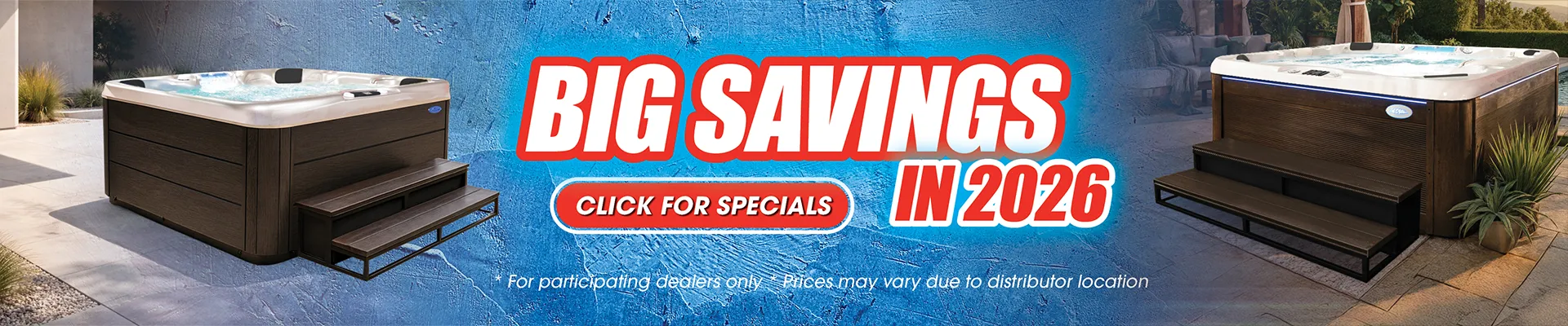 Calspas hot tub being used in a family setting - Candé